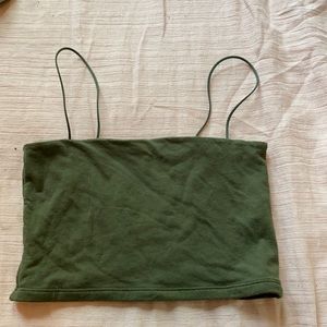 Aeropostale green crop top Cami